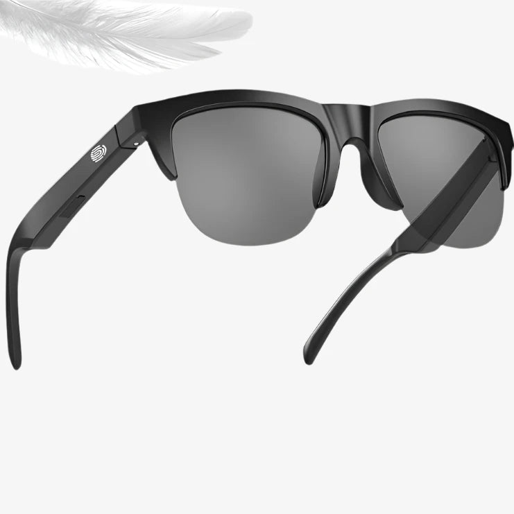 Basic Smart Glasses Built-in Microphone Speakers Touch & Voice Assistant