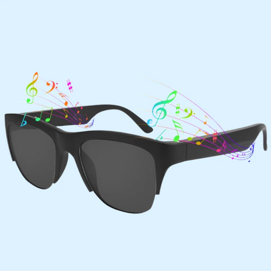Basic Smart Glasses Built-in Microphone Speakers Touch & Voice Assistant