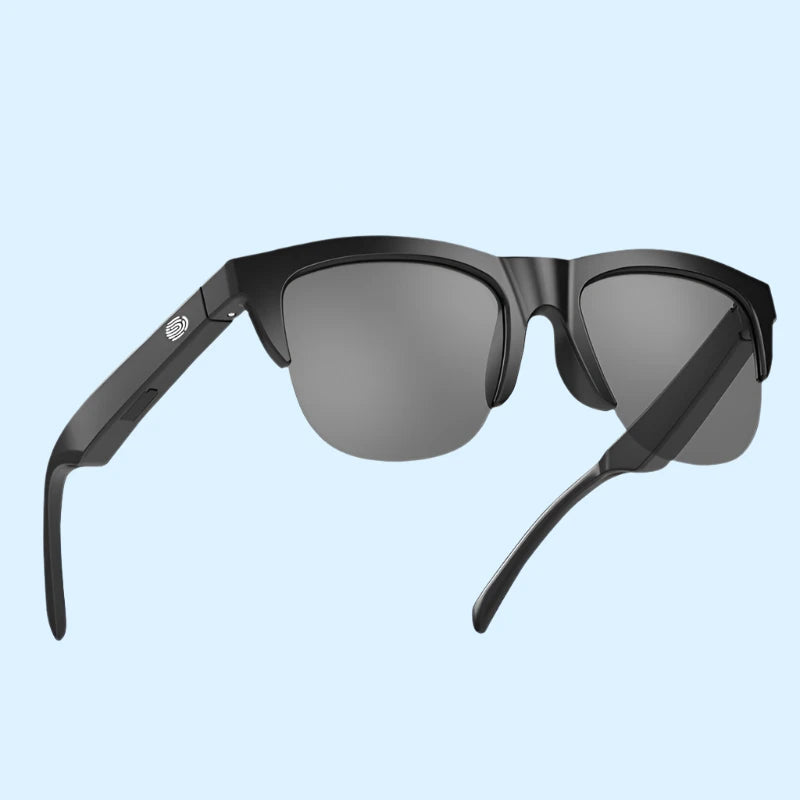 Basic Smart Glasses Built-in Microphone Speakers Touch & Voice Assistant