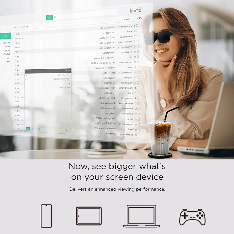 TCL Advanced Augmented Reality Smart Glasses - LUMILENS